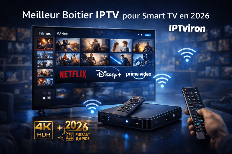 Meilleur Boîtier IPTV pour Smart TV