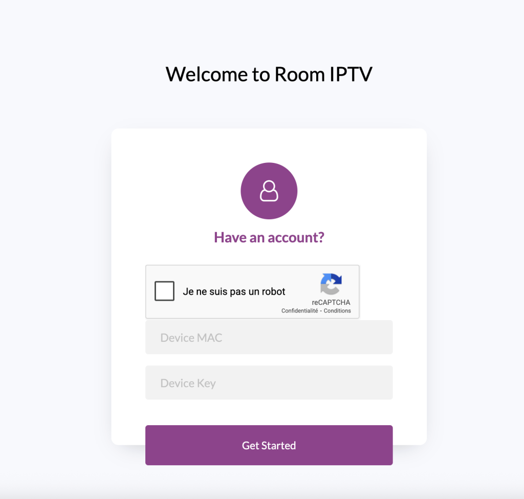 room iptv activation